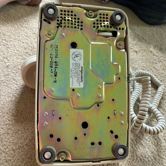 Premier 2500 Vintage Push Button Telephone *Works* - Picture 5 of 6